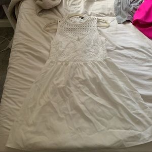 White Dress Mini GRADUATION